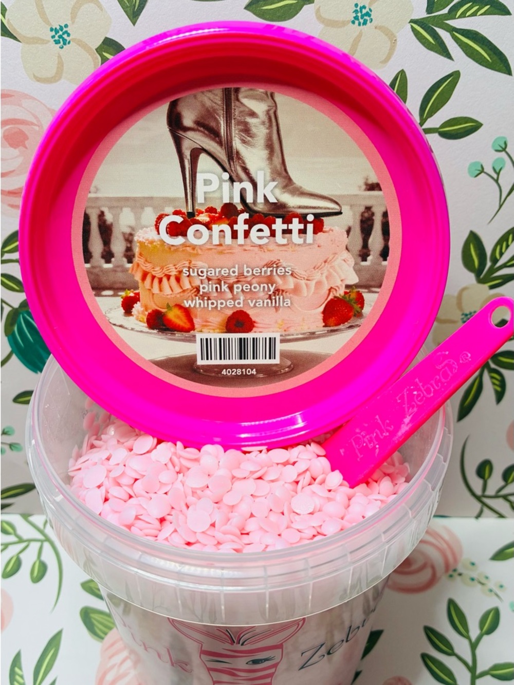 Pink Zebra Sprinkles Wax Melts ✨Pink Confetti✨